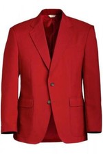 Mens men Blazer Red suit coat Jacket Edwards 36 XL 54 56 58 short NEW
