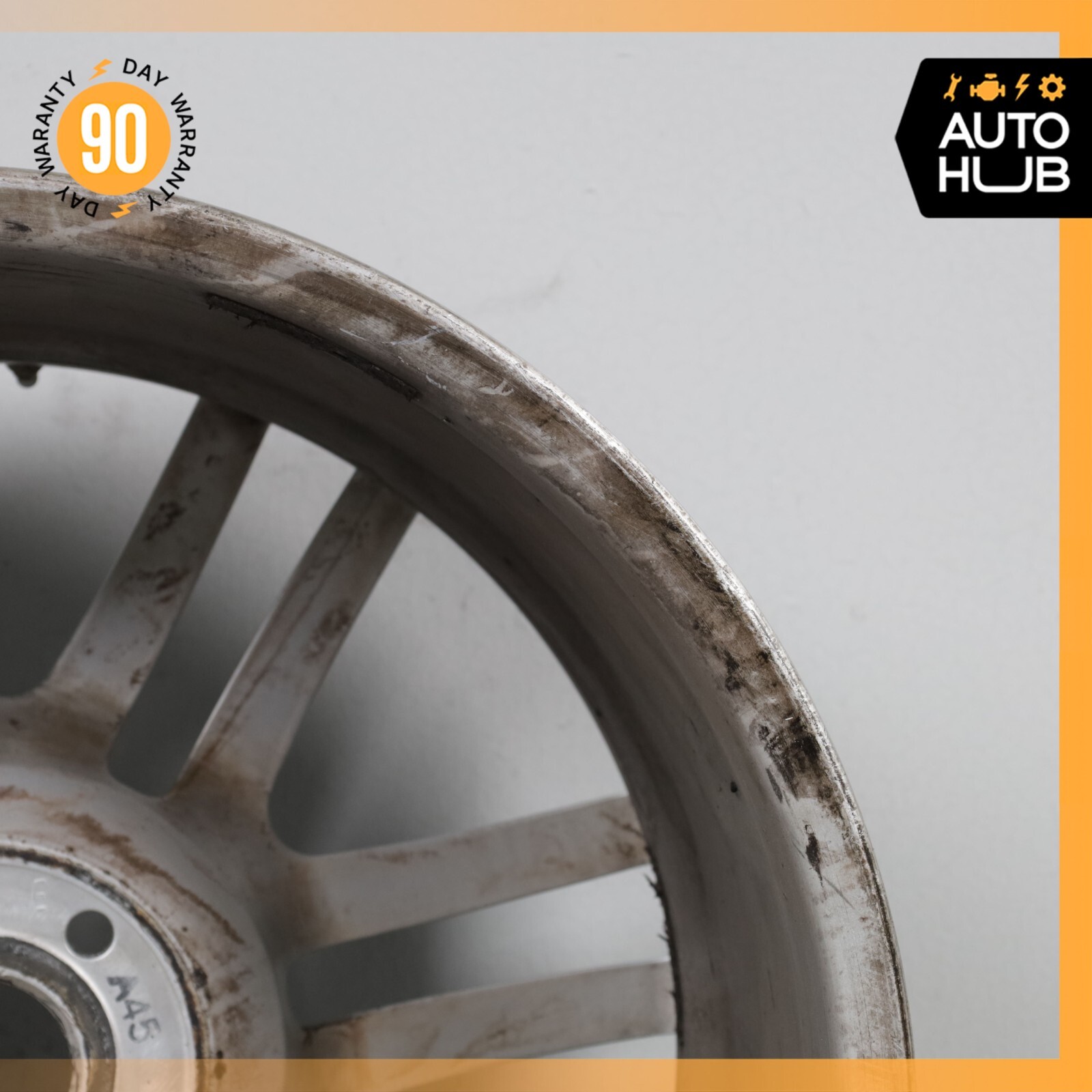 Bentley Continental GT Flying Spur 9 x 20 20" Wheel Rim Silver 3W0601025AB OEM