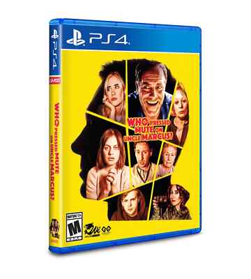 LIMITED RUN #494: WHO PRESSED MUTE ON UNCLE MARCUS? (PS4) Playstation 4