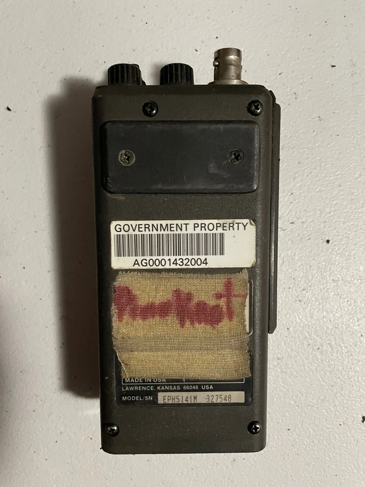 Bendix King EPH 5141 M narrowband Wildland BK radio handheld HT, VHF 14 channels - Image 4 of 4