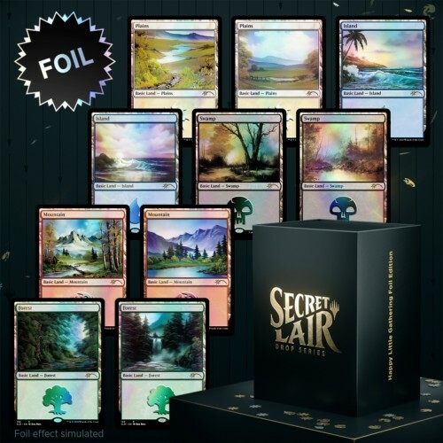 マジック：ザ・ギャザリング Happy Little Gathering foil Bob Ross Happy Little Gathering FOIL - Bob Ross Secret Lair Magic MTG