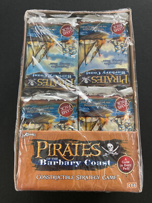 Wizkids Pirates of the Barbary Coast Sealed Booster Box 36 Packs