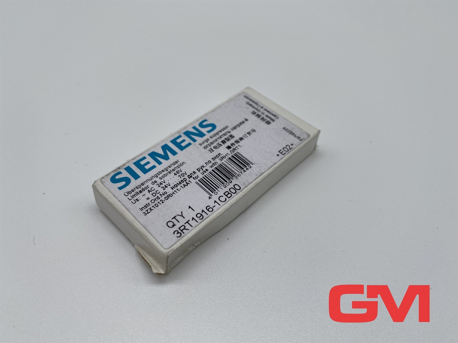Siemens Surge Suppressor 3RT1916-1CB00 3RT1 RC Circuit