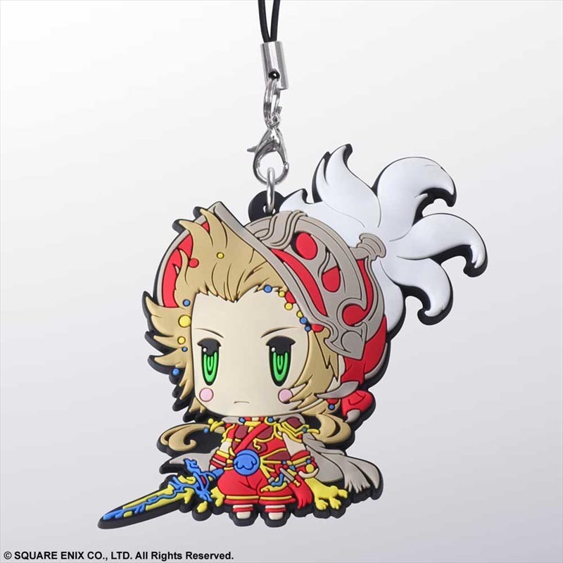 Square Enix Rubber Strap Cellphone Charm Final Fantasy III