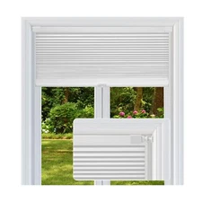 Cordless Cellular Shades, No Drill No Tools Light Filtering Honeycomb Shades,...