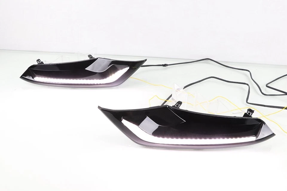 For Mazda 3 Sedan 2019-2025 LED DRL Daytime Running Light Fog Lamp w Turn Signal - Image 4 of 4