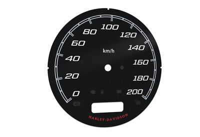 Tachoscheibe Gauge Tachometer für Harley-Davidson Road King MPH to km/h
