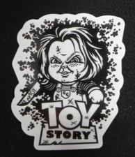 Child's Play Chucky Horror Movie Sticker 2.25"x1.75" L