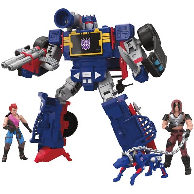 Transformers x G.I. Joe Soundwave Dreadnok, Zartan and Zarana