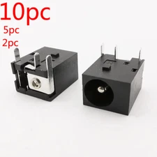 DC-044 5.5 x 2.1 mm DC Power Female Socket Jack 3 Pin PCB Panel Mount Connector