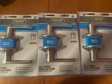 Defiant Stainless Steel Bed and Bath Handle Door Knob Bundle - 721 193