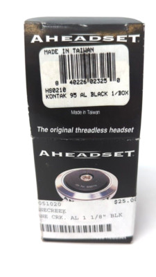 NOS Cane Creek Vintage Aheadset 1 1/8'' BLK Threadless Headset HS0210