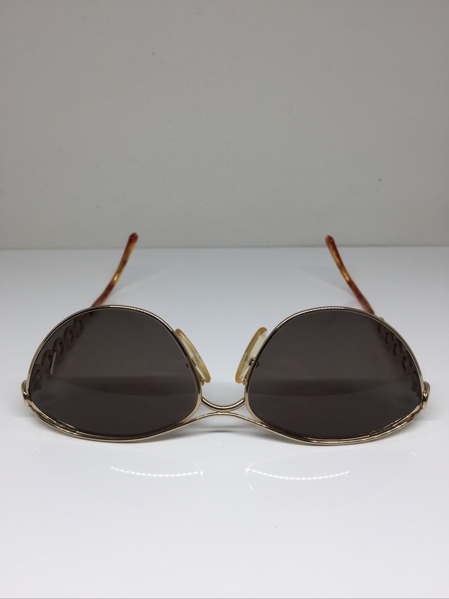 New Vintage Christian Dior CD 2843 Sunglasses CD 2843 C. 40 Gold 