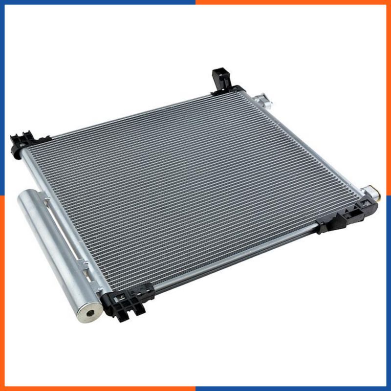 Radiateur de climatisation TOYOTA en aluminium d'une largeur de 65cm pour modèle 8846074010