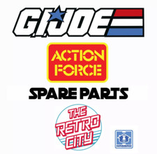 Vtg GI Joe Action Force Figure Spare Parts Accessories Weapons Vehicles 80s 90s