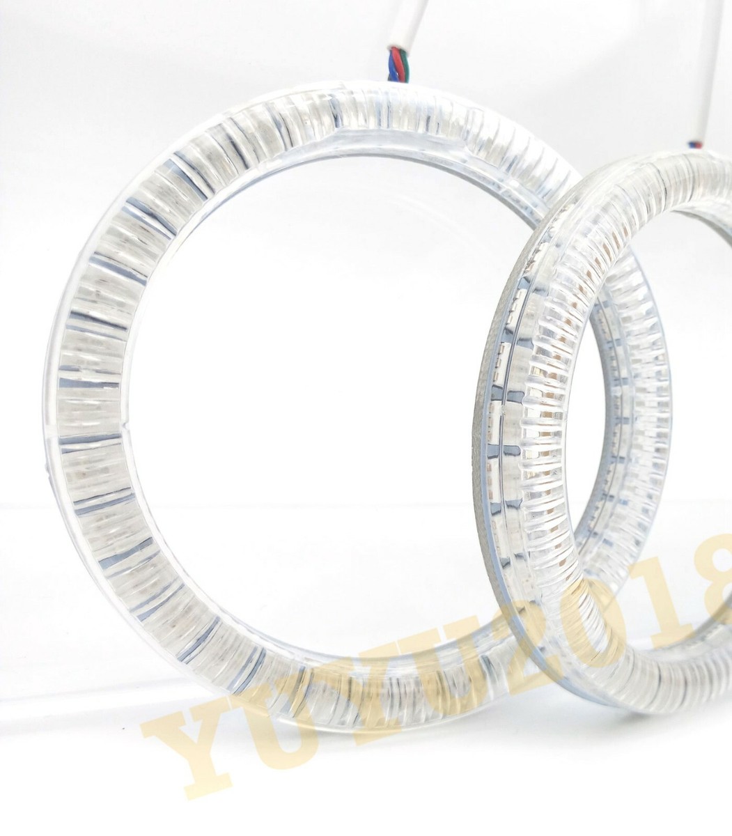 RGB halo ring for Kawasaki ZX6R ZX636 03-06 headlight angel