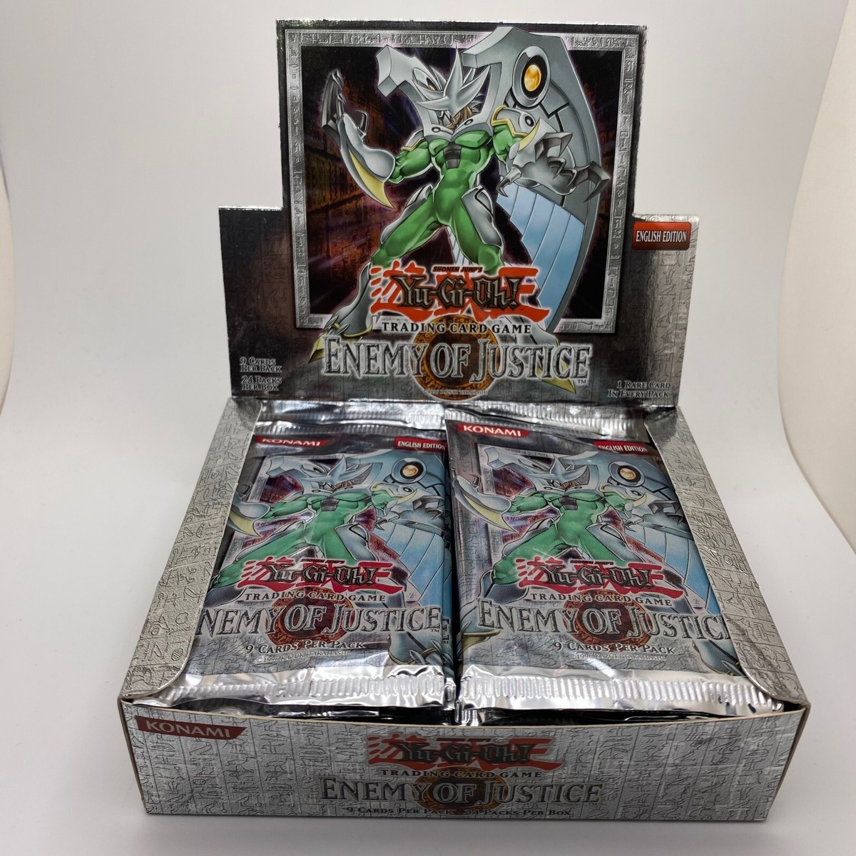 enemy of justice booster box 24er Booster-Display "ENEMY JUSTICE" (EOJ) 2006 deutsch, 1.Auflage Oh experience Yugioh Enemy of Justice 1st