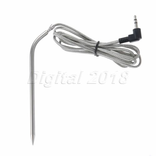 Meat BBQ Temperature Probe Sensor 3.5mm Universal Adapter for Outdoor Camp Part