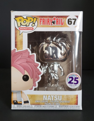Funko Pop! Fairy Tail Chrome Natsu #67 Funimation 25th Anniversary