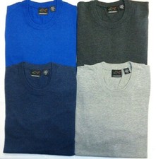 NEW MENS Greg Norman L/S FOREWARD SERIES COTTON SWEATER, PICK COLOR, LARGE