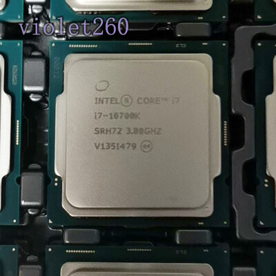 Intel Core i7-10700K  LGA1200 CPU Processor 3.8 GHz Eight Cores Desktop