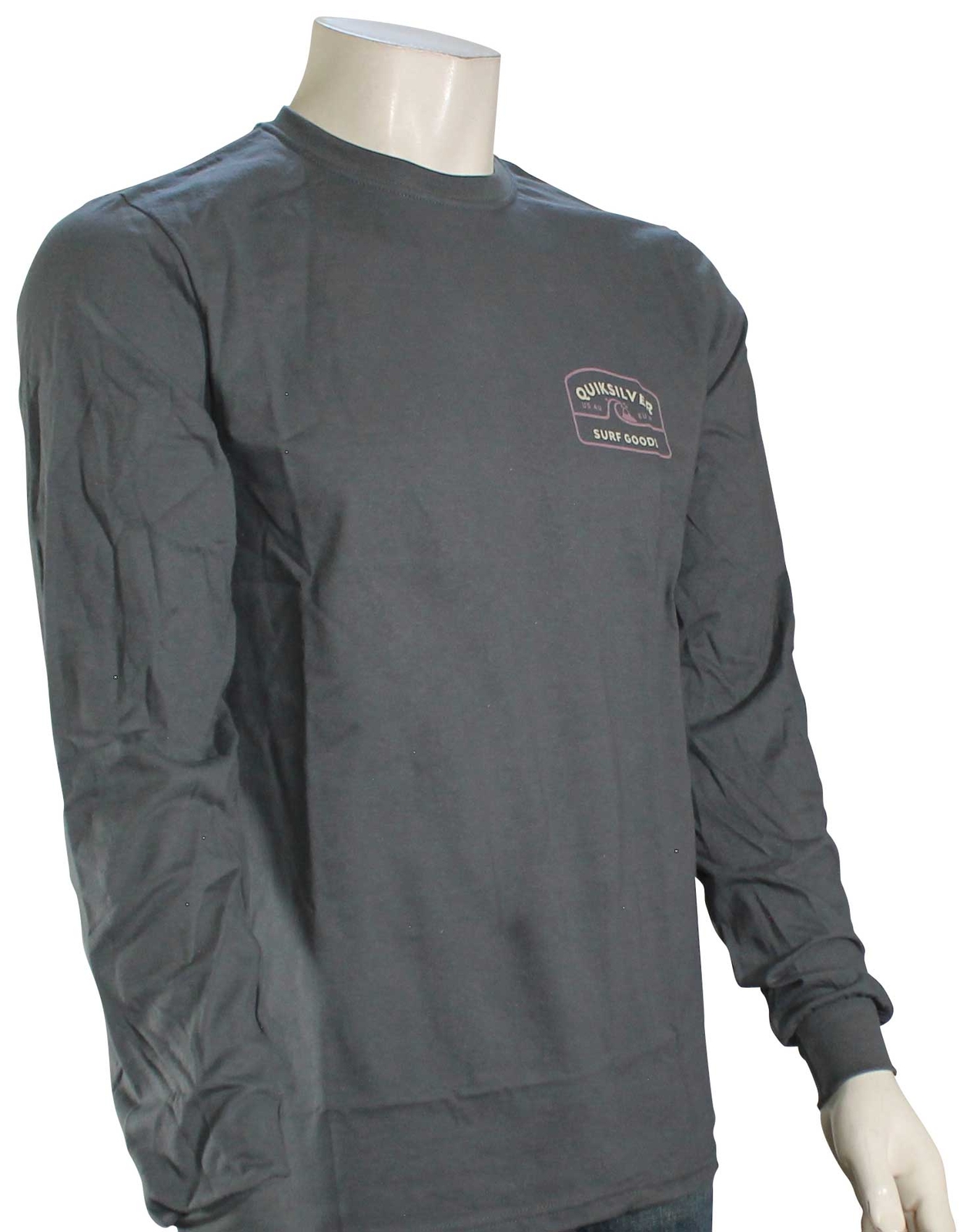 Футболка Quiksilver Shape Up LS Iron Gate новинка 6190₽