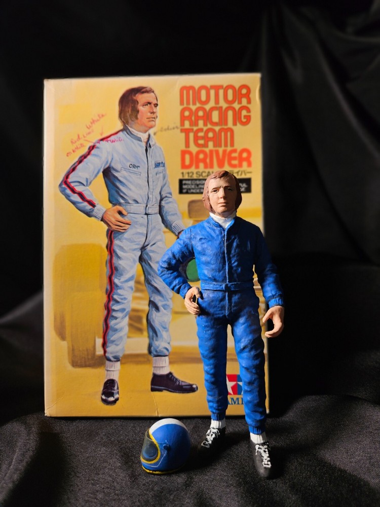 TAMIYA 1:12 Scale 1970 Motor Racing Team Driver Model Inv #3229  