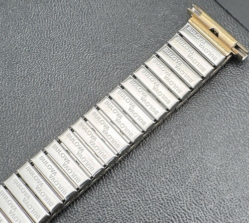 Vintage Bulova Accutron Gold Fill Watch Metal Band Bracelet NOS BU-46 - Picture 6 of 9