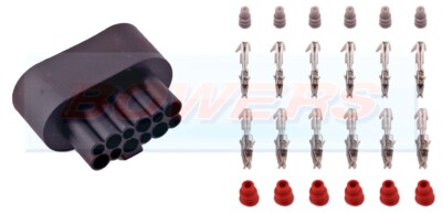 WEBASTO THERMO 90S 90ST PRO 90 HEATER MAIN LOOM 12 PIN CONNECTOR PLUG KIT 65668A