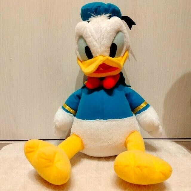 RARE Disney Donald Duck Mega BIG Plush doll Angry ver. Exclusive