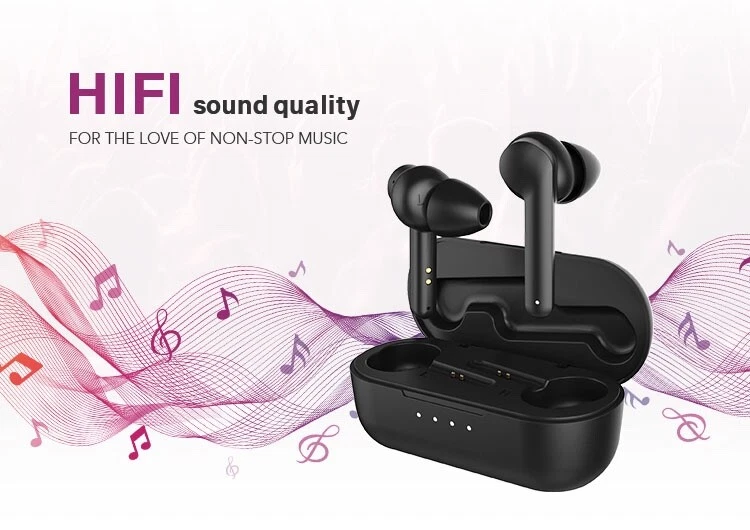 True 无线 立体声耳机 蓝牙 5.0 15 小时 电池续航时间 清晰通话 — 第 4/4 张图片