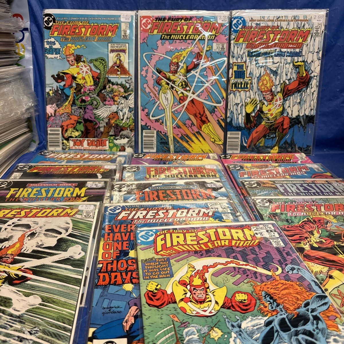 16 DC COMICS THE FURY of FIRESTORM THE NUCLEAR MAN; KILLER FROST