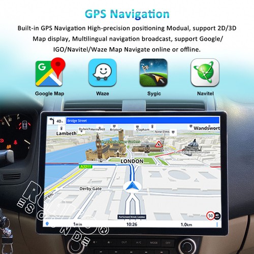 13.1''Android 13 8 CORE 4+64GB Car radio stereo 4G DSP Carplay 2KQLED Screen GPS - Picture 7 of 21