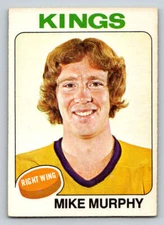 1975-76 O-Pee-Chee #52 Mike Murphy (ref 173620)