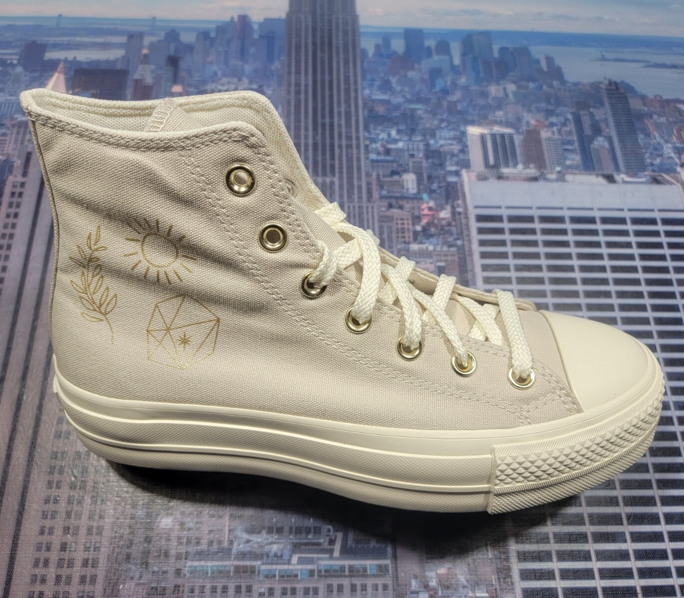 converse gold elements platform