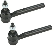 Pair Set of 2 Outer Steering Tie Rod Ends Mevotech For Hummer H3 07-10 H3T 09-10