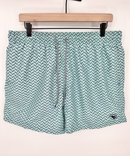 Ted Baker Men s Swim Trunks Mesh Geographic Pattern Size 5
