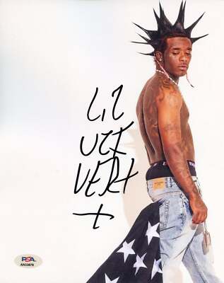 Lil Uzi Vert Signed Autographed 8x10 Photo PSA/DNA Authenticated