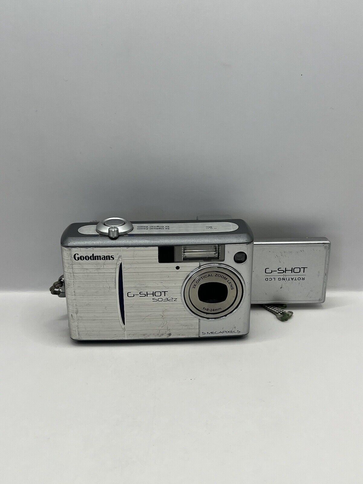 Goodmans G-Shot 5032z Silver Digital Camera Untested For Parts / Repair