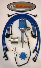 Small Cap Mopar 1959-1972 383 400 Blue Hei Distributor 60k Coil Plug Wires