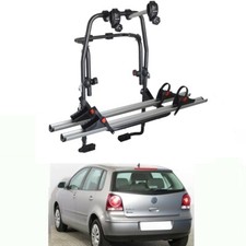 FAHRRADTRÄGER HINTEN STAND UP 2 SCHIENEN VOLKSWAGEN POLO IV BJ 2006 FÜR 2 FAHRRÄDER