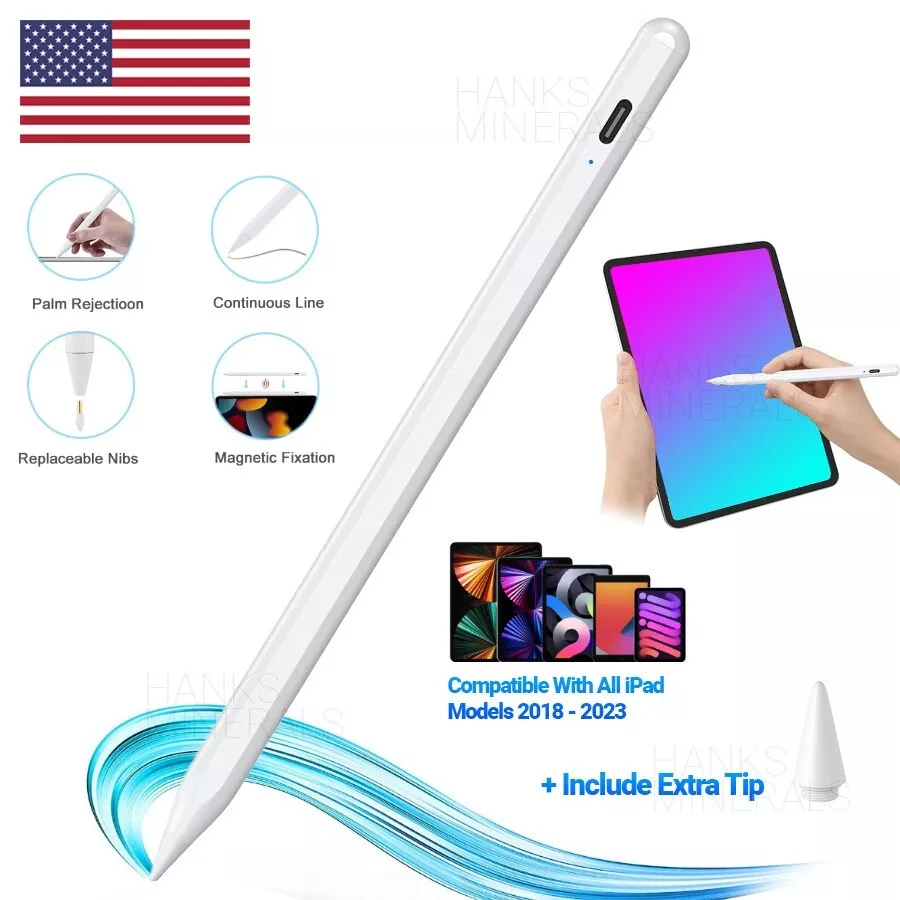 For Apple Pencil Stylus Pen 2nd Gen Compatible With iPad/Air/Pro 