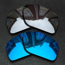 US Silver Blue Polarized Replacement Lenses For-Maui Jim Peahi