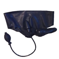 Black Latex Inflatable Lingerie Rubber Underwear Catsuits Bodysuit Panties 0.4mm