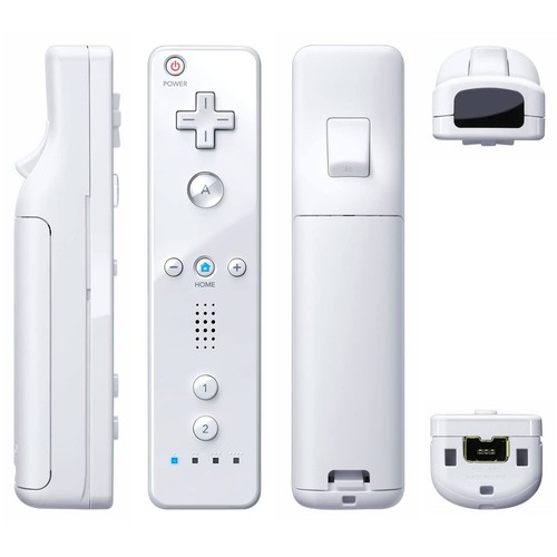Wii Controller 2 Pack, with Silicone Case and Wrist Strap, Remote Controller ... - Imagen 7 de 7