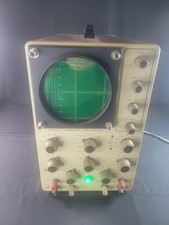 Vintage Heathkit IO-18 Laboratory Oscilloscope CRT Powers On workd Parts Repair