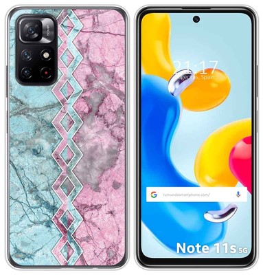 Yoedge [2 Pezzi per Xiaomi Redmi Note 10 5G Cover,Silicone