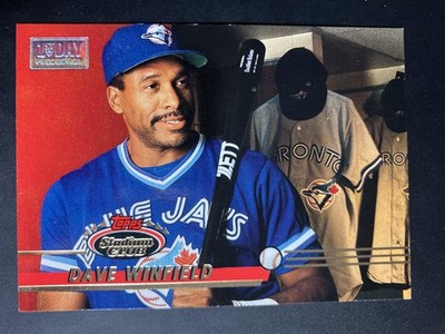 1993 Stadium Club 206 Dave Winfield First Day Production