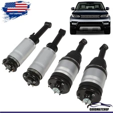 2 Pair Front&Rear Car Air Loaded Suspension Shock for Rover Discovery LR3 LR4
