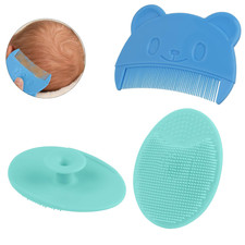 Baby-Haarkamm, 2 St&uuml;ck Baby-Haarb&uuml;rsten- Und Kamm-Set, Baby-Haarb&uuml;rste, Neugebor